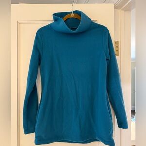 Dudley Stephens Blue Cobble Hill Turtleneck